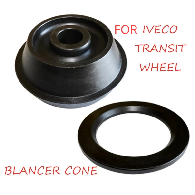 

Hot Sale Wheel Cone Steel Adaptor for IVECO or TRANSIT Two Way Balance Machine Fixture Spare Parts Tyre Repair Tool