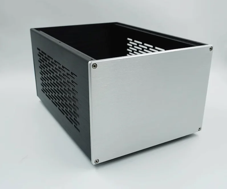 MINI multifunctional All aluminum amplifier chassis / Preamplifier case / AMP Enclosure DIY box (219 *158*209mm)