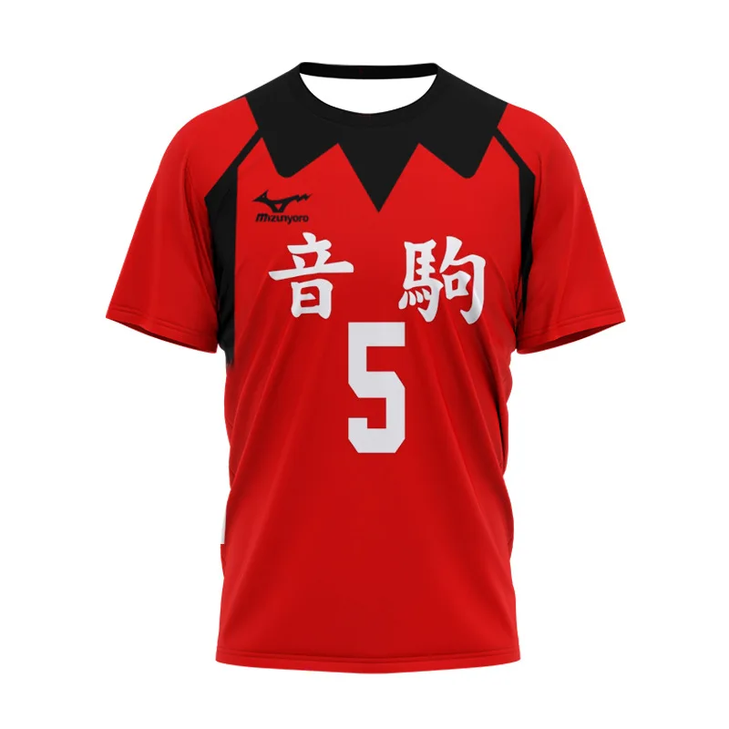 Haiku - Men's And Women's Volleyball T-shirt Harajuku Anime Clothing 3d Printed Campus Top Hip Hop Large Street Clothing