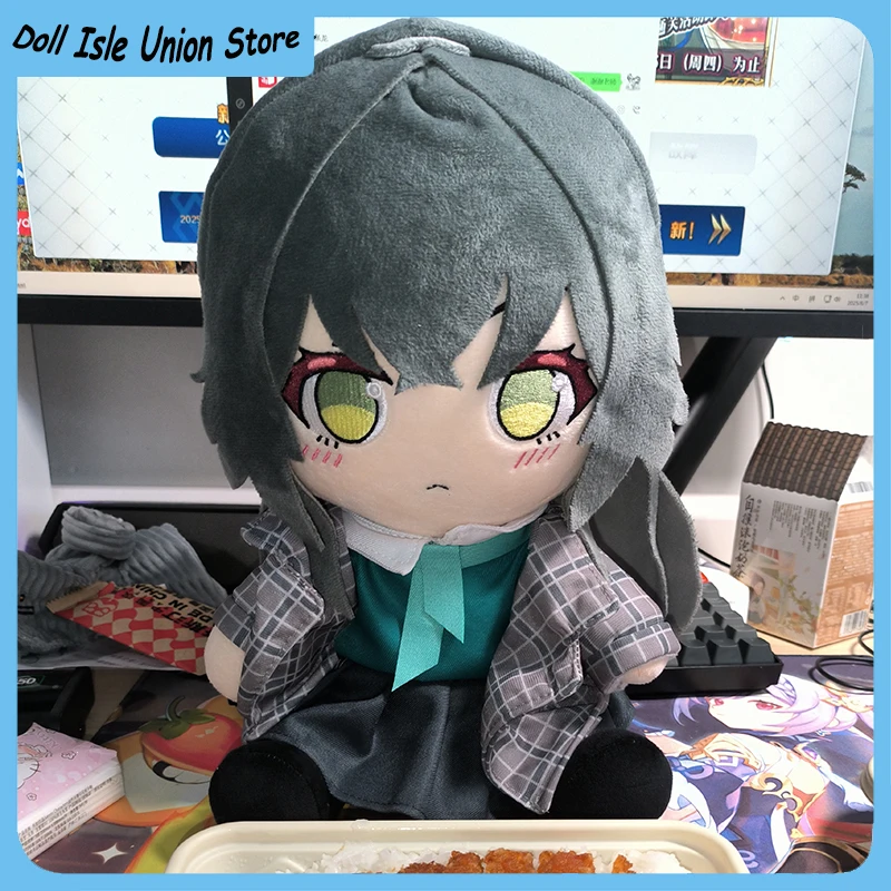 

Anime Girl Temari Tsukimura Attributes Plush Doll Maumet 30cm Puppet Sitting Posture Plushie Game Toys Pillow