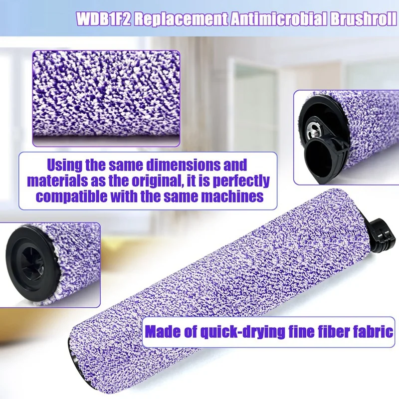 Brushroll & Filter Bundle For Shark AW201 WD201 WD201 WD101 WD100 WD201C WD101C Vacuum Cleaner Replacement