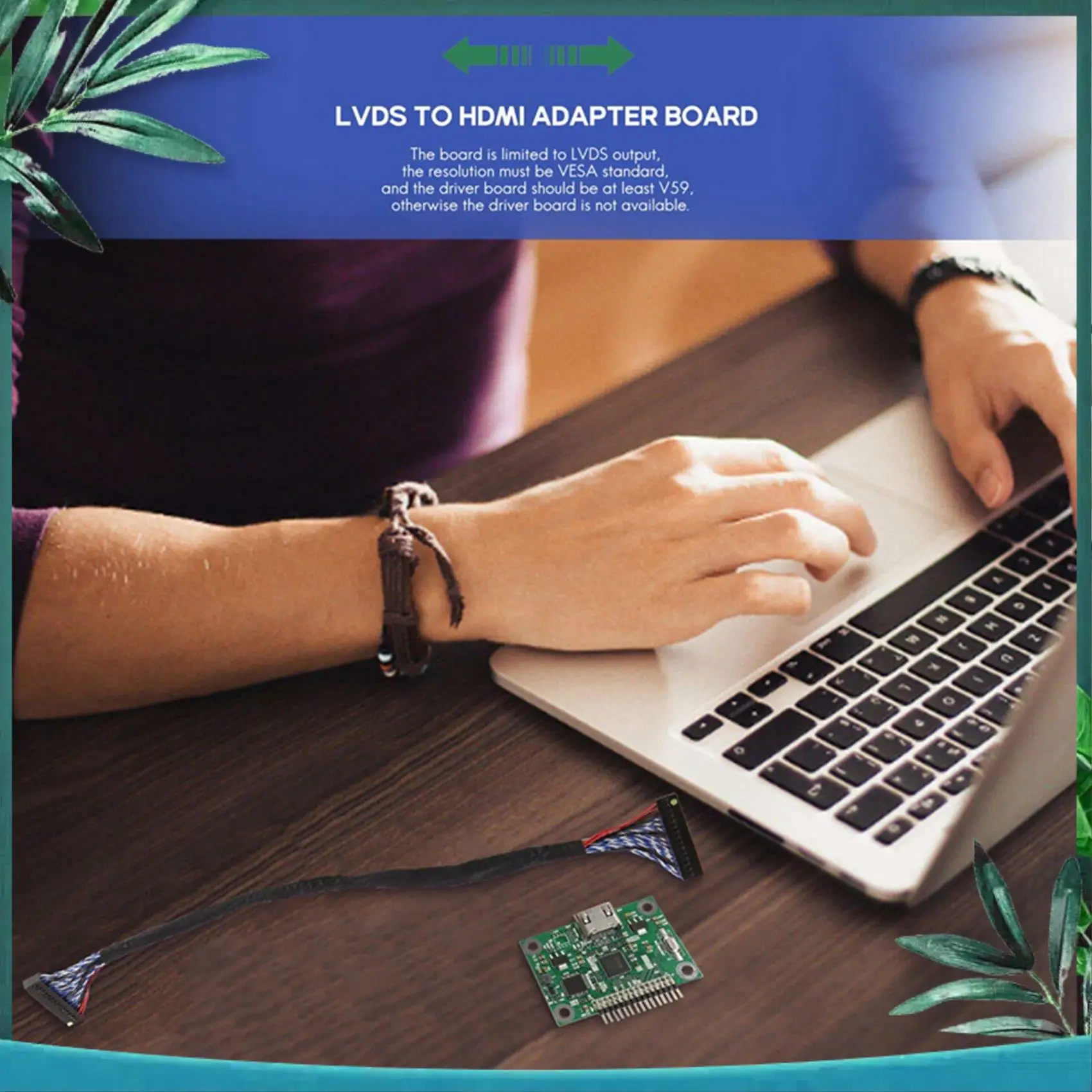 YSS-LVDS To Board To LVDS Supports Multiple Resolutions 720PLVDS Conversion Board 1920X1080