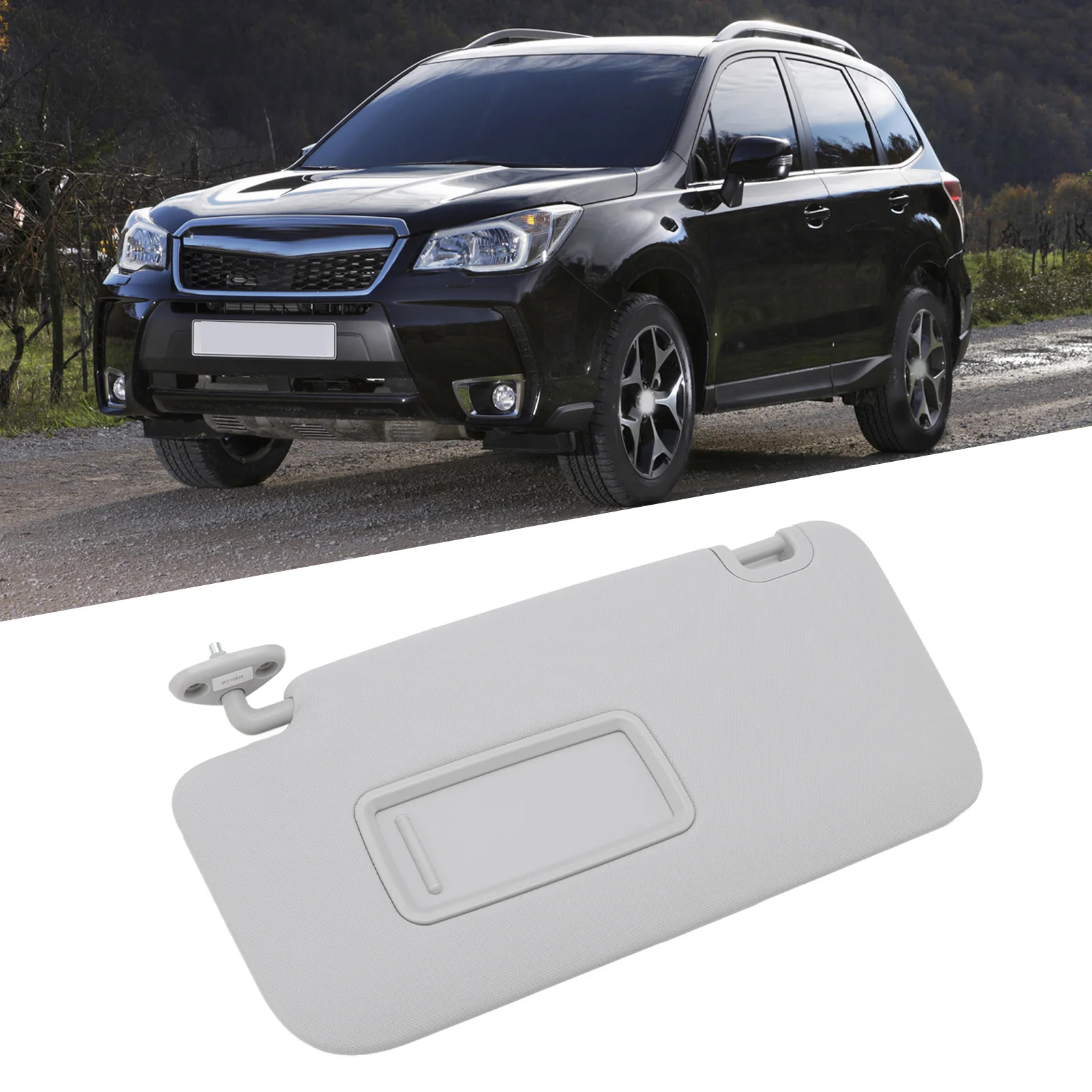 

Car Interior Sunshade Car Sun Visor 92011SC022LO Grey Interior Sunshade Replacement for 2009‑2013 Left