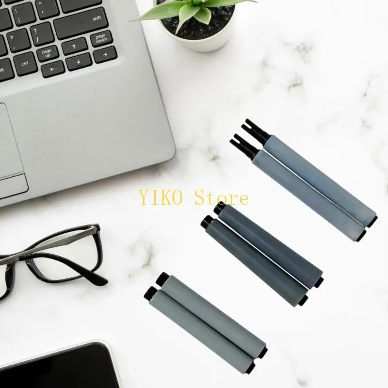 K32C ABS Plastic Roller Pair for Console Disc Drive Service, Replacement Part for Console Tray Repair and Disc Loading Work Use