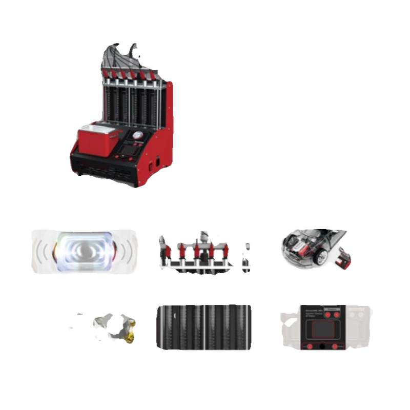 Injector Cleaner And Tester Injector Cleaning Machine Ultrasonic Injector Tester English