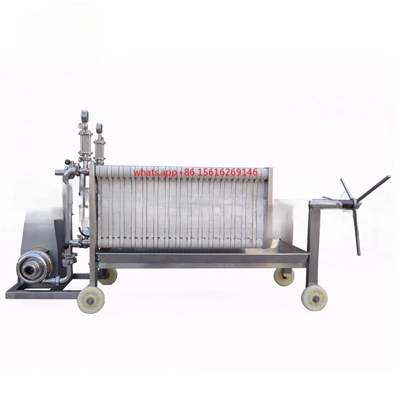 

BASJL Filter Press Stainless Steel Plate and Frame Filter Press for Grape Wine