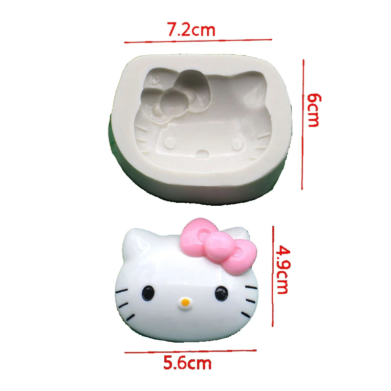 Kitty Hold Various Mini Bottle Cooking Tools Silicone Mold Fondant For Baking Paste Of Cake Decorating Polymer Resin Candy