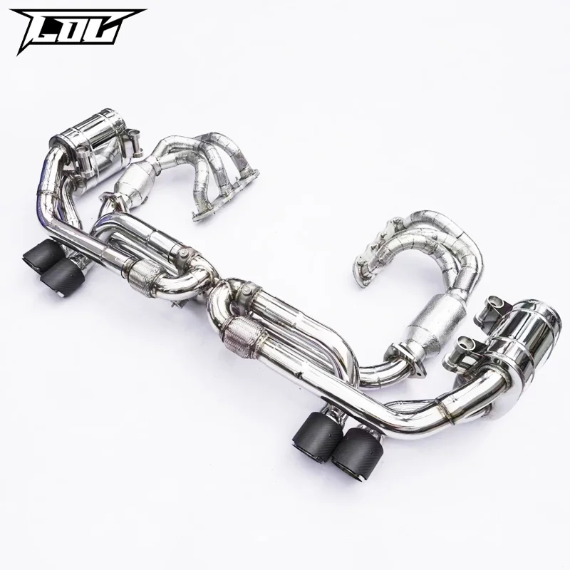 Boska Catback Exhaust for PORSCHE 911 991.1 3.4 Carrera 2011- High Performance  Valvetronic Exhaust Manifold Downpipe