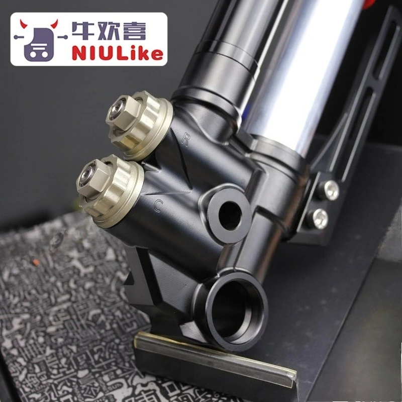 for Thunder Stone Chixiao CXT20 Five Adjustable 43 Core Inverted Front Shock Absorber No. 9 MZ/M95C Polar Core AE4 Maverick NXT