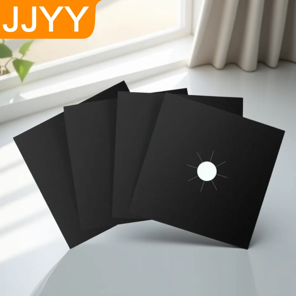 Gas Stove Protectors 1/2/4 Pcs Reusable Burner Covers Kitchen Mat Liner Cleaning Pad Top Quality Gas Range Protectors
