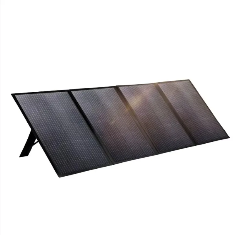 

【Best-selling】400W Black 23.3% Efficiency Portable Foldable Solar Panels with Support Legs for Outdoor Camping RV Traveling Powe