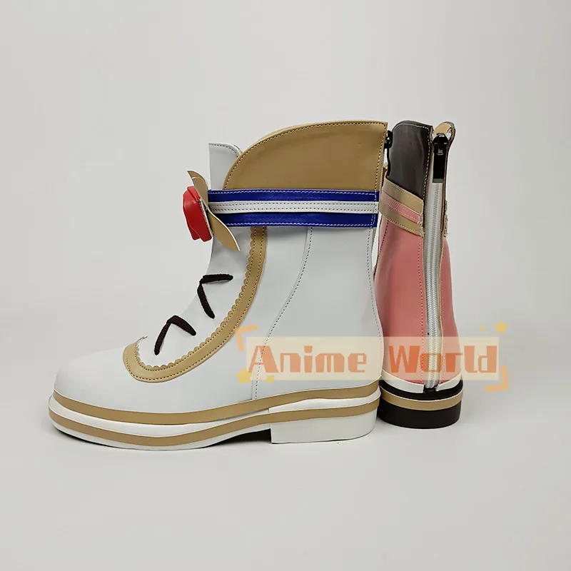 รองเท้าคอสเพลย์อนิเมะเกม Umamusume: Pretty Derby ฮิชิ อากาโบโนะ สำหรับผู้ใหญ่และเด็ก อุปกรณ์ประกอบชุดแฟนซีสำหรับงานปาร์ตี้ฮาโลวีน