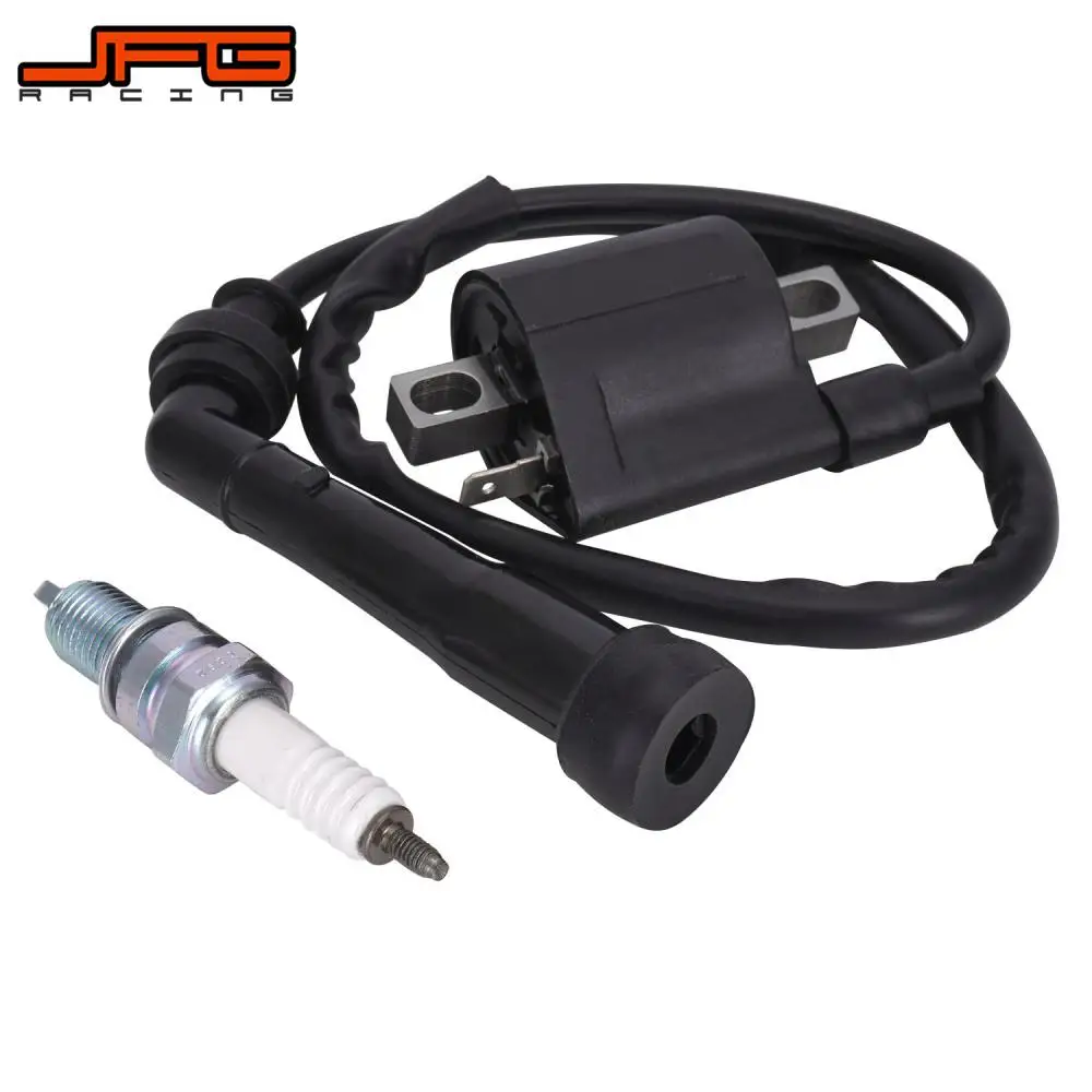

Motorcycle Ignition Coil And Spark Plug For Yamaha Grizzly660 YFM660 Raptor660R Rhino660 2001-2008 ATV