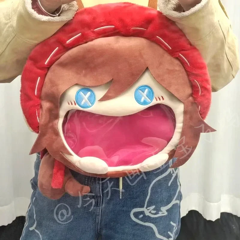 2025 لعبة أنيمي الهوية الخامس تأثيري سستة حقيبة الظهر حقيبة كتف البهلوانية الرسام المحنط سجين ايسوب كارل الحرم الجامعي الشفاف