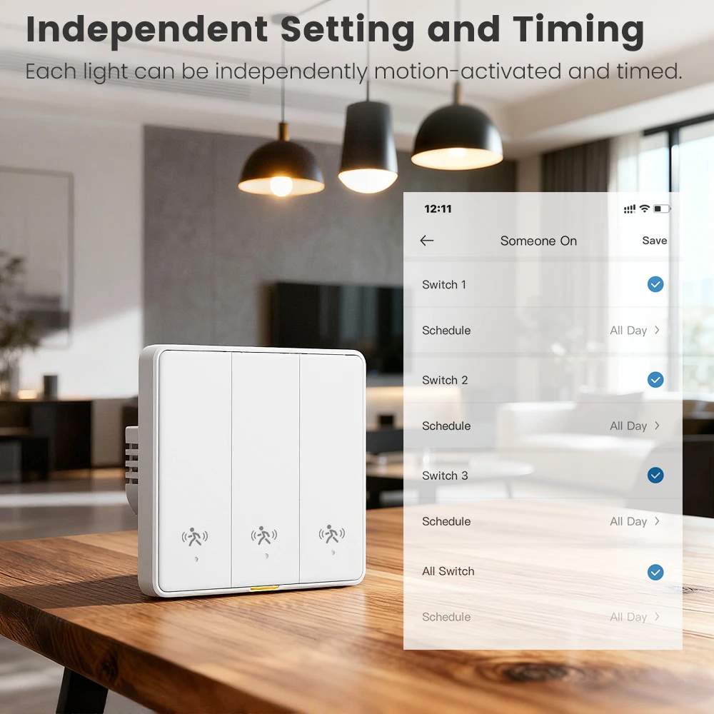 10GHz Radar-Schalter Intellige – Smart Light Switch Wifi Bewertung und Preis