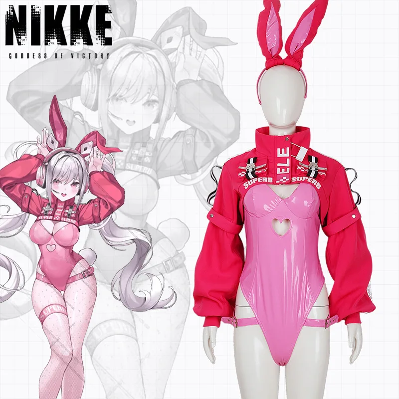 

NIKKE Victory Goddess: Niki Alice Bunny Girl Tight Cosplay Anime Costume