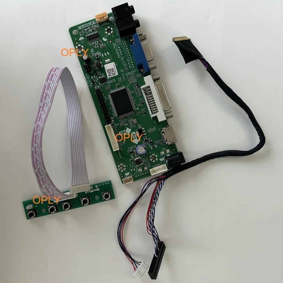 HDMI-compatible VGA DVI Controller Board Kit for LP140WH2 LP140WH2-TLE2/TLF1 LP140WH2-TLA1/TLA2 1366X768 14