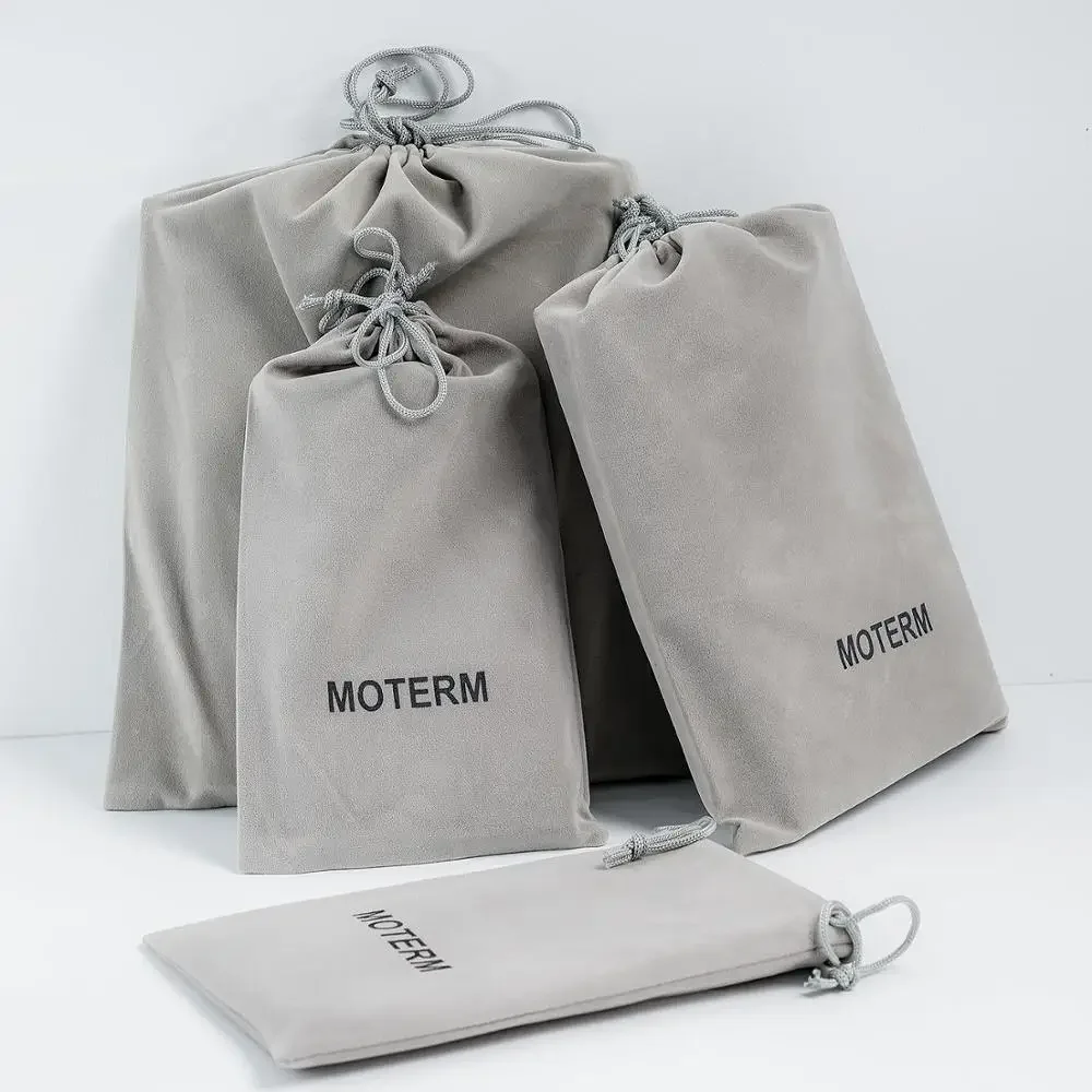 Moterm Dust Bags Drawstring Flannelette Bag for All Size Planners Agenda Organizer