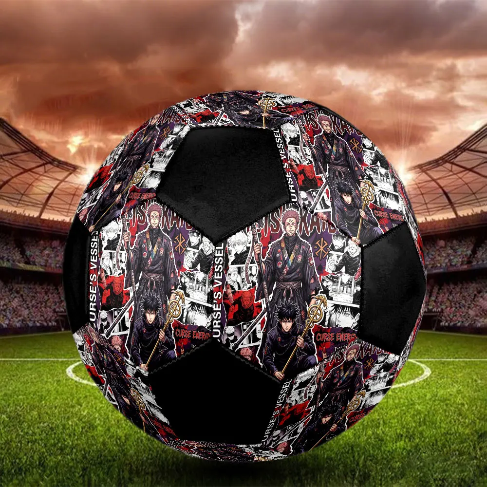 1PC Jujutsu Kaisen Soccer Ball Football Size 5 Training Ball Fashion Outdoor Sports Gift Choice HE37
