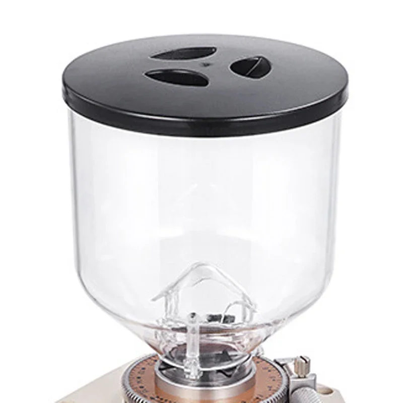 Elektryczny młynek do kawy ziarnistej, komercyjny, 1.5L, młynek do kawy espresso, młynek domowy, regulowana prędkość, ekspres do kawy.