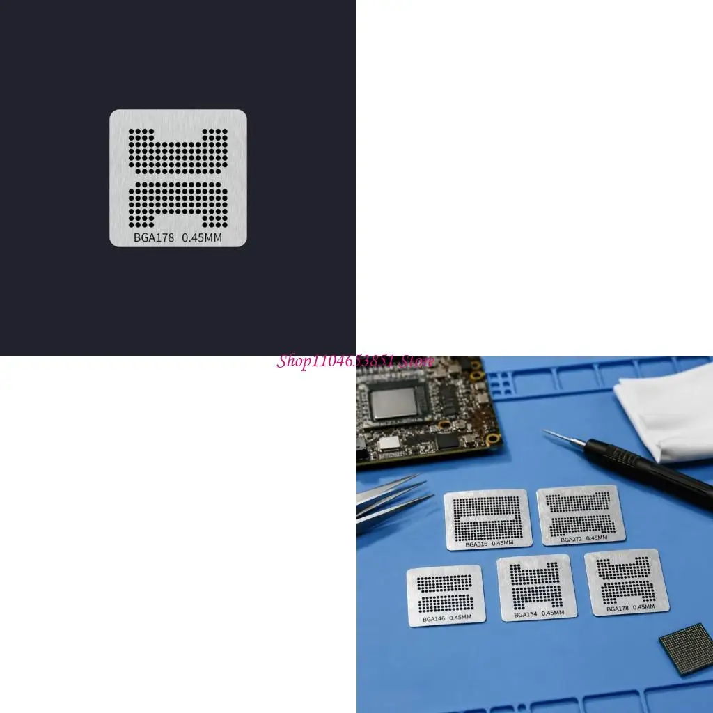 Chip Solder Plate with 5 Steel Sheets for Board Service Use