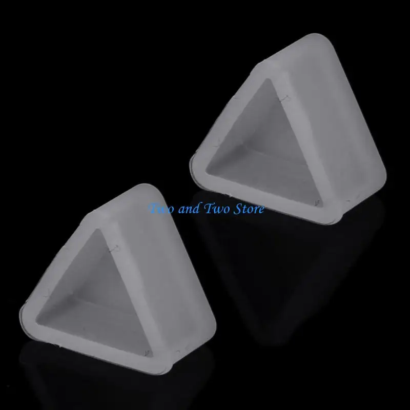 HX6F DIY Epoxy Casting Moulds Multi-shape Earrings Resin Molds Ear Silicone Mold