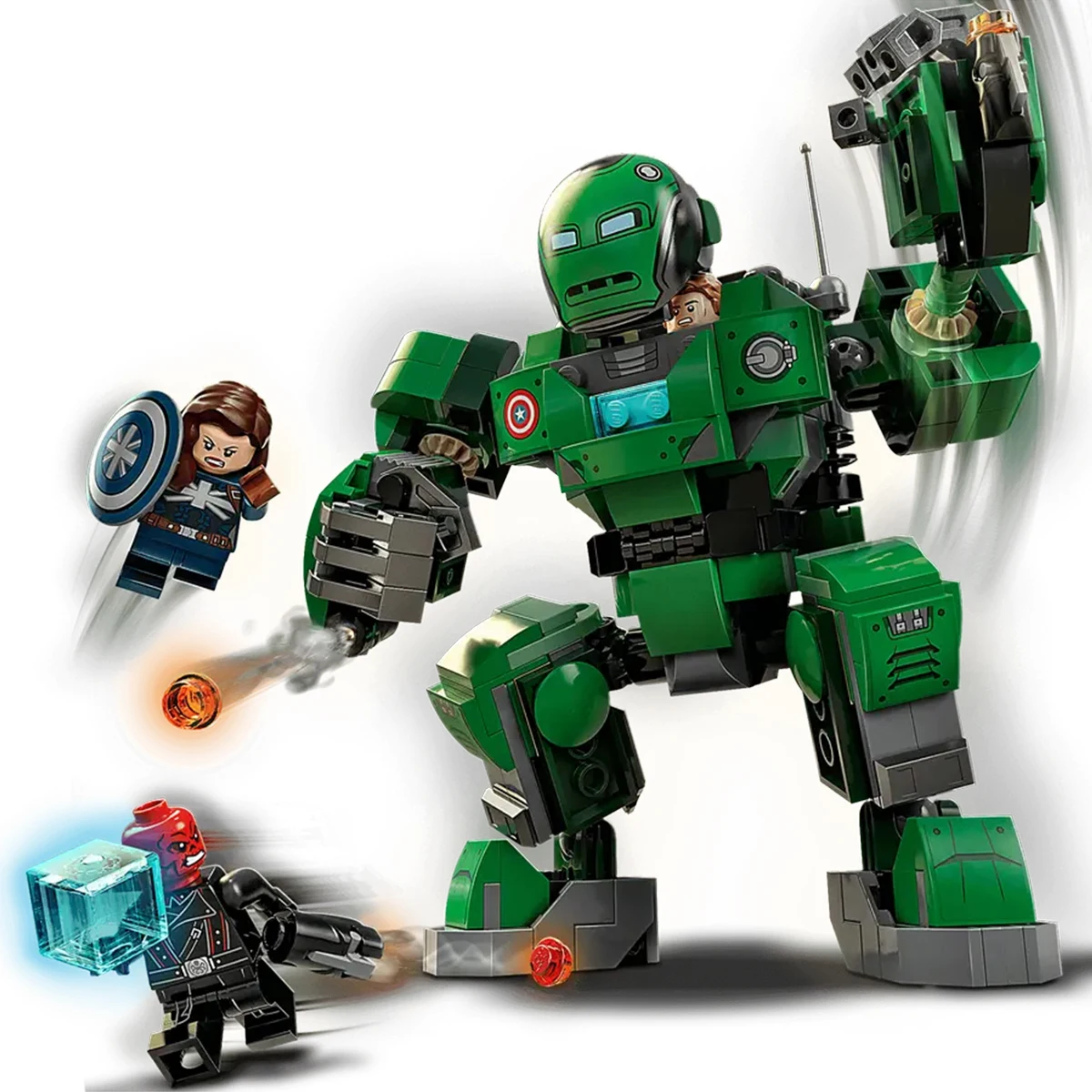 LEGO Super Heroes 76201 Captain Carter The Hydra Stomper Age 8+ Building Blocks 2021 (343pcs)