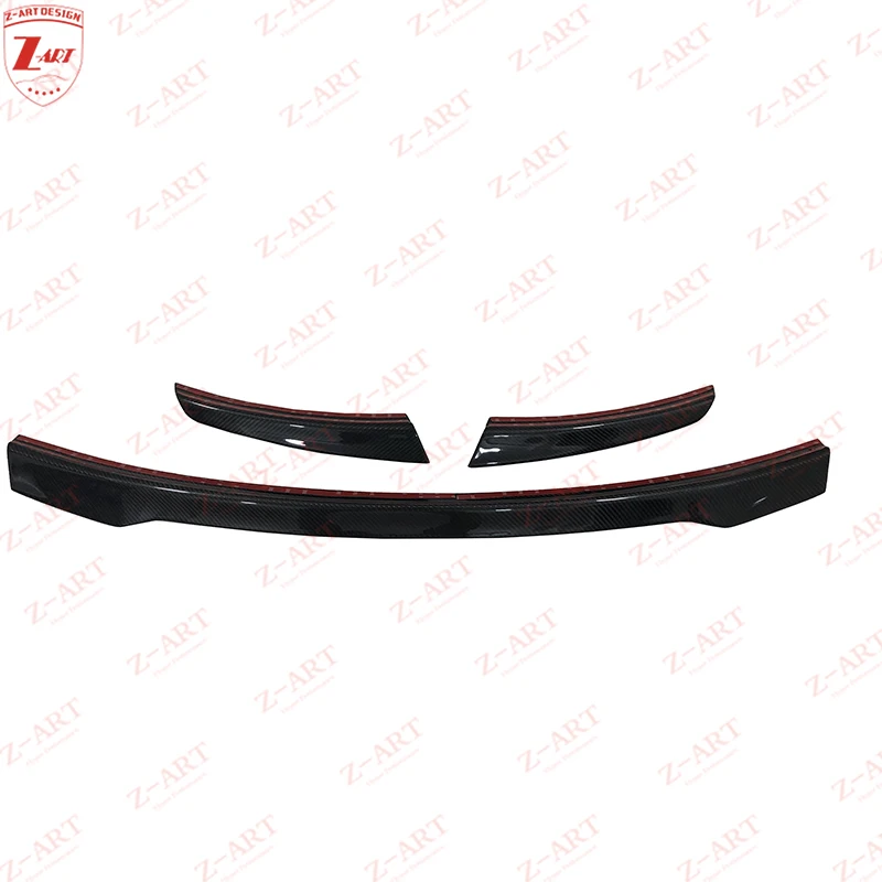 Z-ART R8 Carbon Fiber Rear Spoiler for Audi R8 2007-2015 Carbon Fiber Trail Spoiler for R8 V8 V10 Carbon Fiber Rear Wing