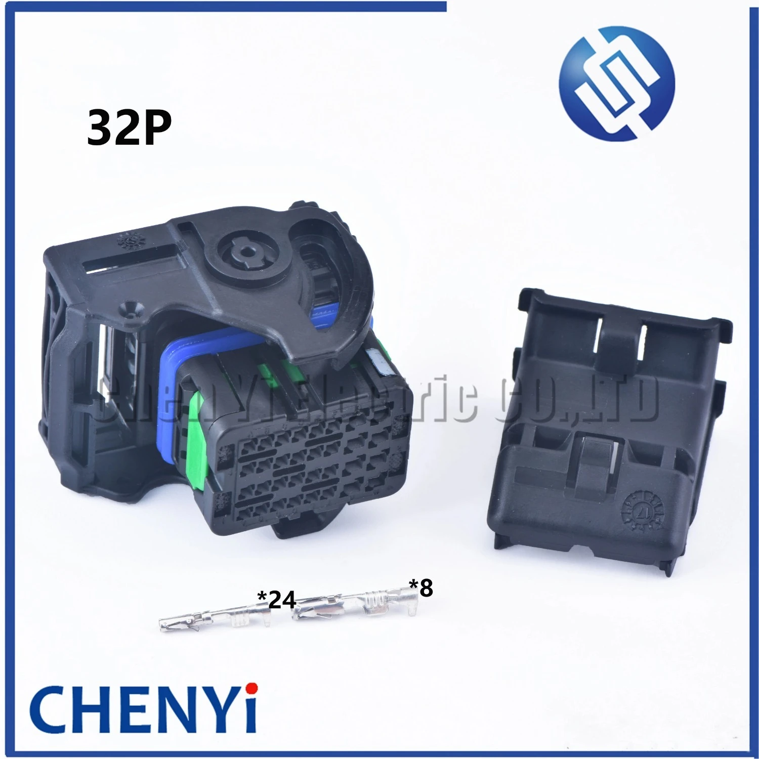 Conector hembra automotriz negro de 32 pines para ECU, carcasa de receptáculo 64319-3211 64319-1201 64319-1211