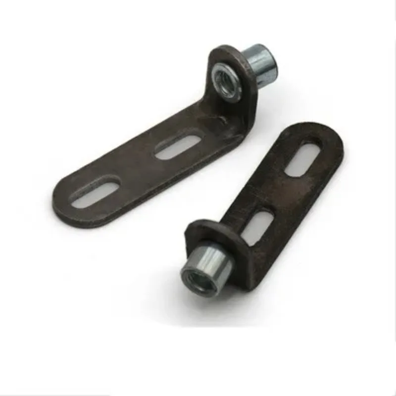 4 Pcs 90 98 Degree L-Shaped Adapter Nuts M6 M8 Threaded Nuts Computer Chair Swivel Chair Lifting Chair Hardware Accessories