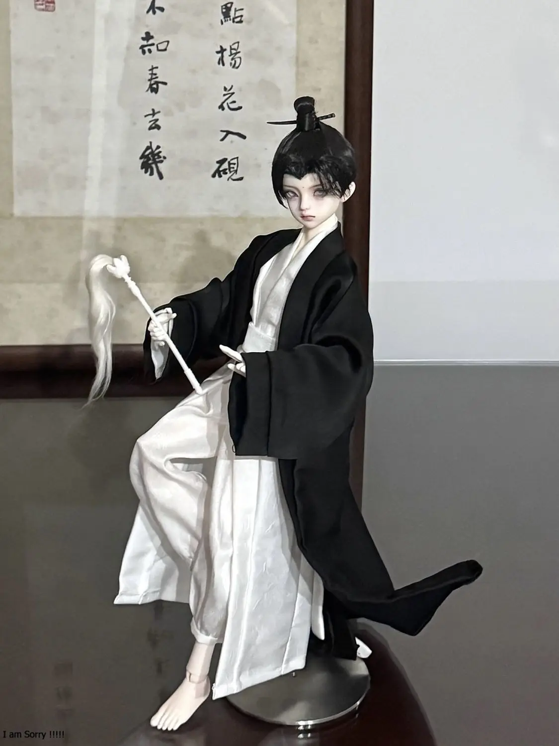 1/4 Puppenkleidung Anzug Hanfu für 40-45 cm Bjd Puppenkleidung Mädchenspielzeug Dress Up Spielhaus Geschenk Modepuppenzubehör, keine Puppe