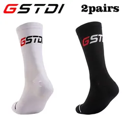 2 Pairs Bike Socks Men Nurse Compression Cycling For Women Mtb Guard Socks Stockings Sport Grip Barre Socks