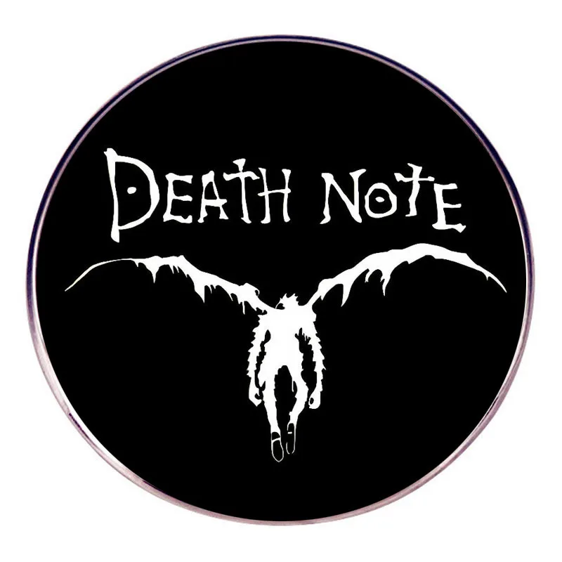 Death Note Enamel Pins Cartoon Character Ryuk Lapel Badge Brooch Decoration Jewelry