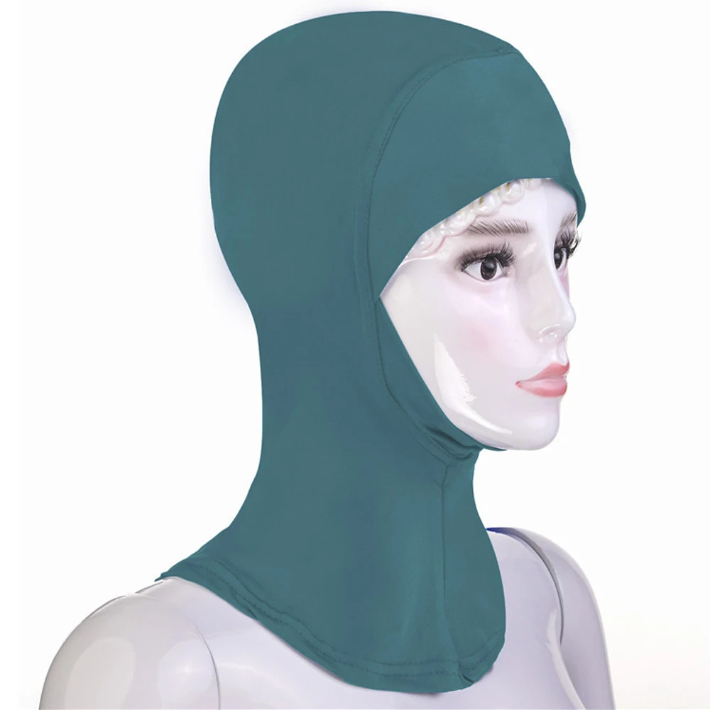 Hijab Cap interior para mulheres muçulmanas, lenço, cobertura de cabeça, lenço de cabelo, envoltório, hijabs islâmicos, chapéu capota, turbante, lenço de cabeça, novo envoltório