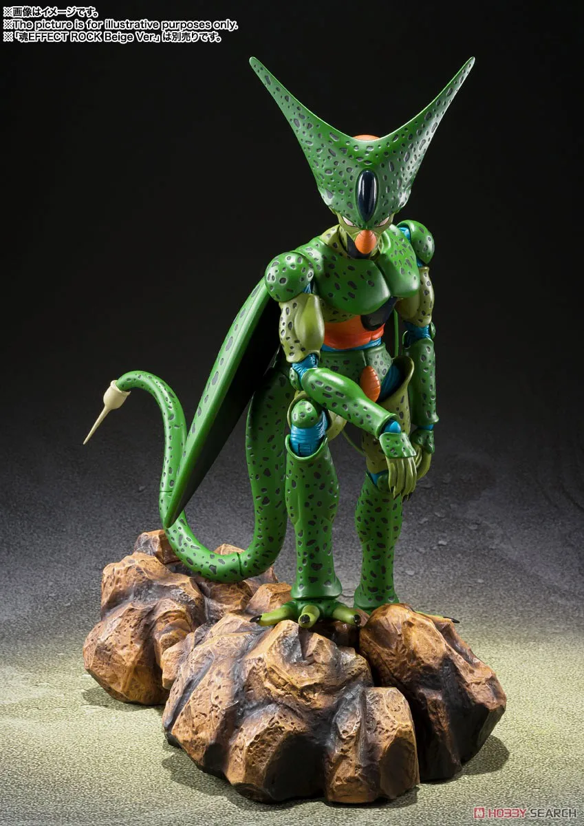 Bandai SHF Dragon Ball Z Shalu, the strongest artificial human in the first form Cell, movable, figure, spot.