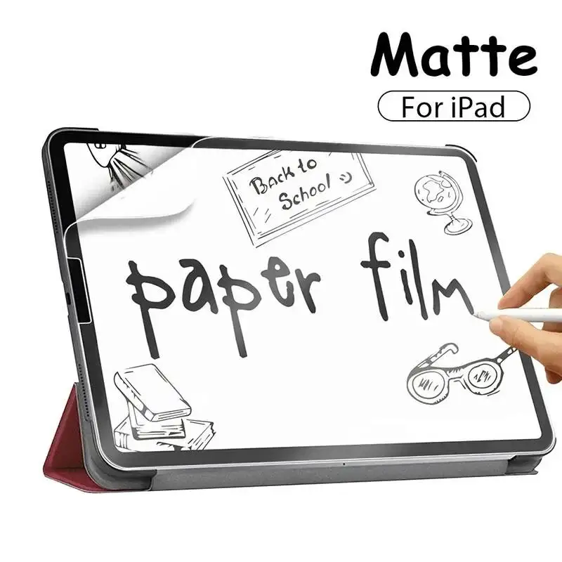 

Matte Like Paper Screen Protector 10Th 9Th 8Th 7Th Mini 6 5 4 3 2 1 Protective Film For Ipad Pro 11 12.9 2022 2021