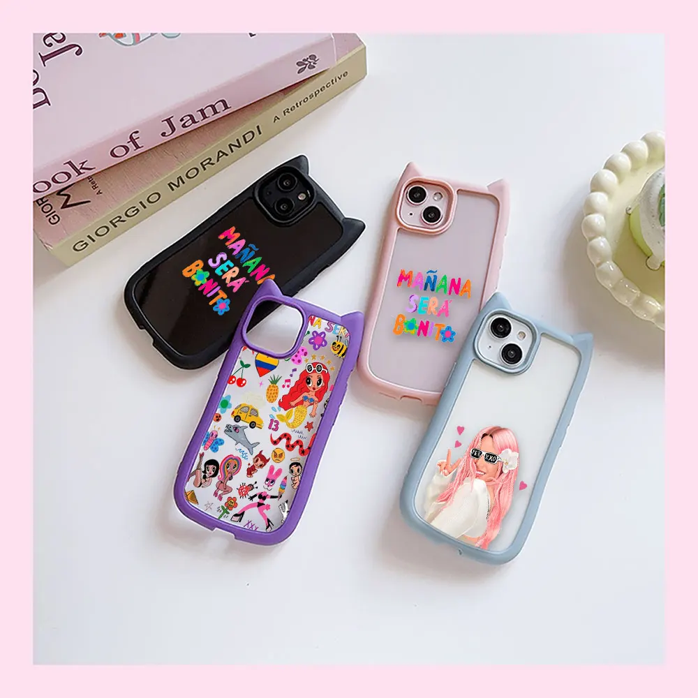 Manana Sera Bonito K-Karol G Cover Phone Case For Iphone Apple 15 14 13 12 11 X XS XR Pro Max Plus TPU Case Funda Capa Shell