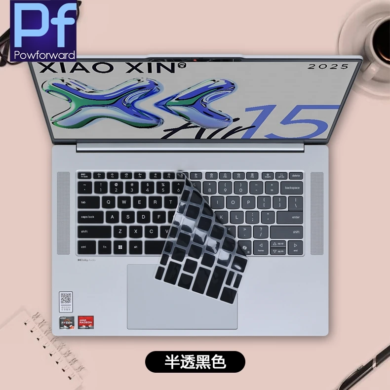 For LENOVO IdeaPad Slim 5 2025 15ARP10 15 inch Gen10 G10 Silicone Laptop Keyboard Cover Protector