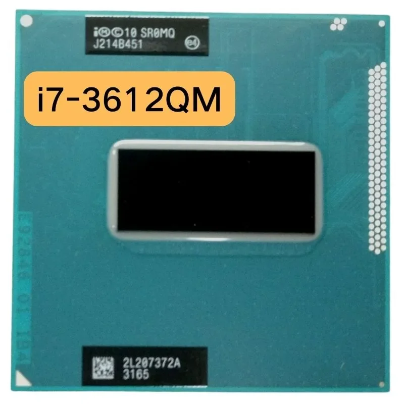 Oryginalne i7-3612QM Intel Core i7 3612QM SR0MQ 2.1 GHz czterordzeniowy CPU procesor laptopa I7 3612QM 6M 35W gniazdo G2 / rPGA988B