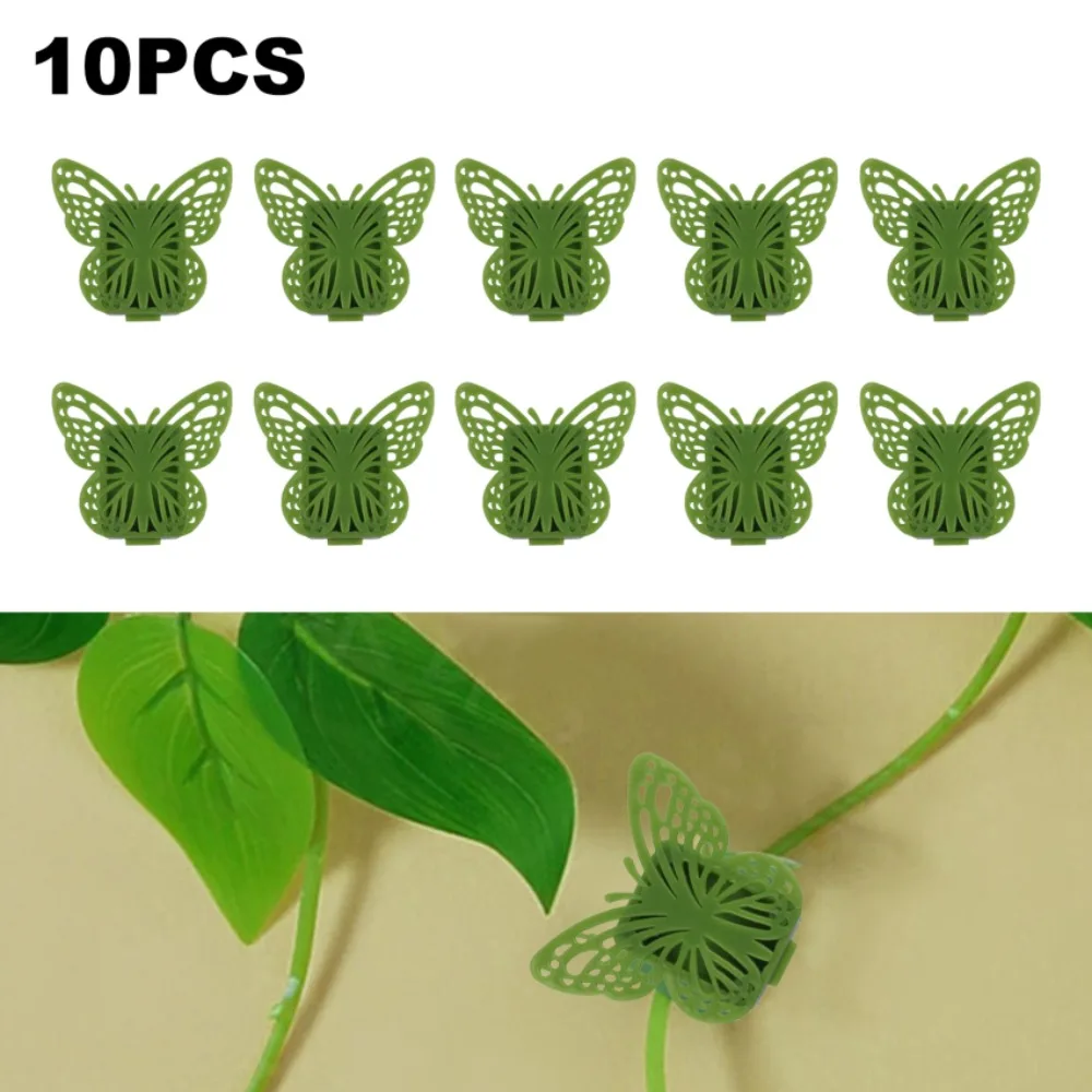 

Clips Flowers Holder Hooks Fixed Bracket Vegetables Tied Plant Climbing Clip Wall Vines Fixture Plant Support Plants Bracket