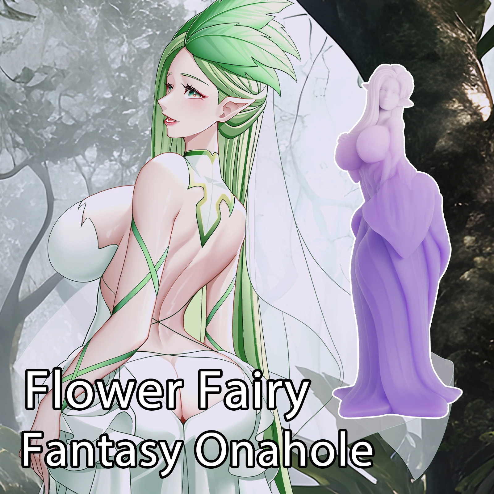 Flower Fairy Silicone Pocket Pussys For Men Sex Doll Japanese Sex Toy