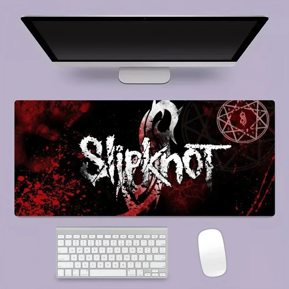 Band S-Slipknot B Mousepad Office Large Mouse Mat Keyboard Mats Rubber PC Computer Game Big Anti-slip Mice Mat