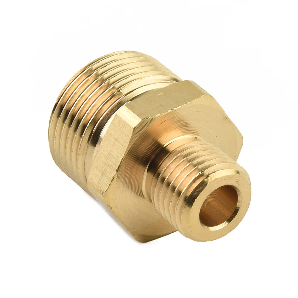 

Accessories Adapter Brass Connector High Quality Internal Pipe M22x15mm Male G1/4 Resistance Corrosion Practical