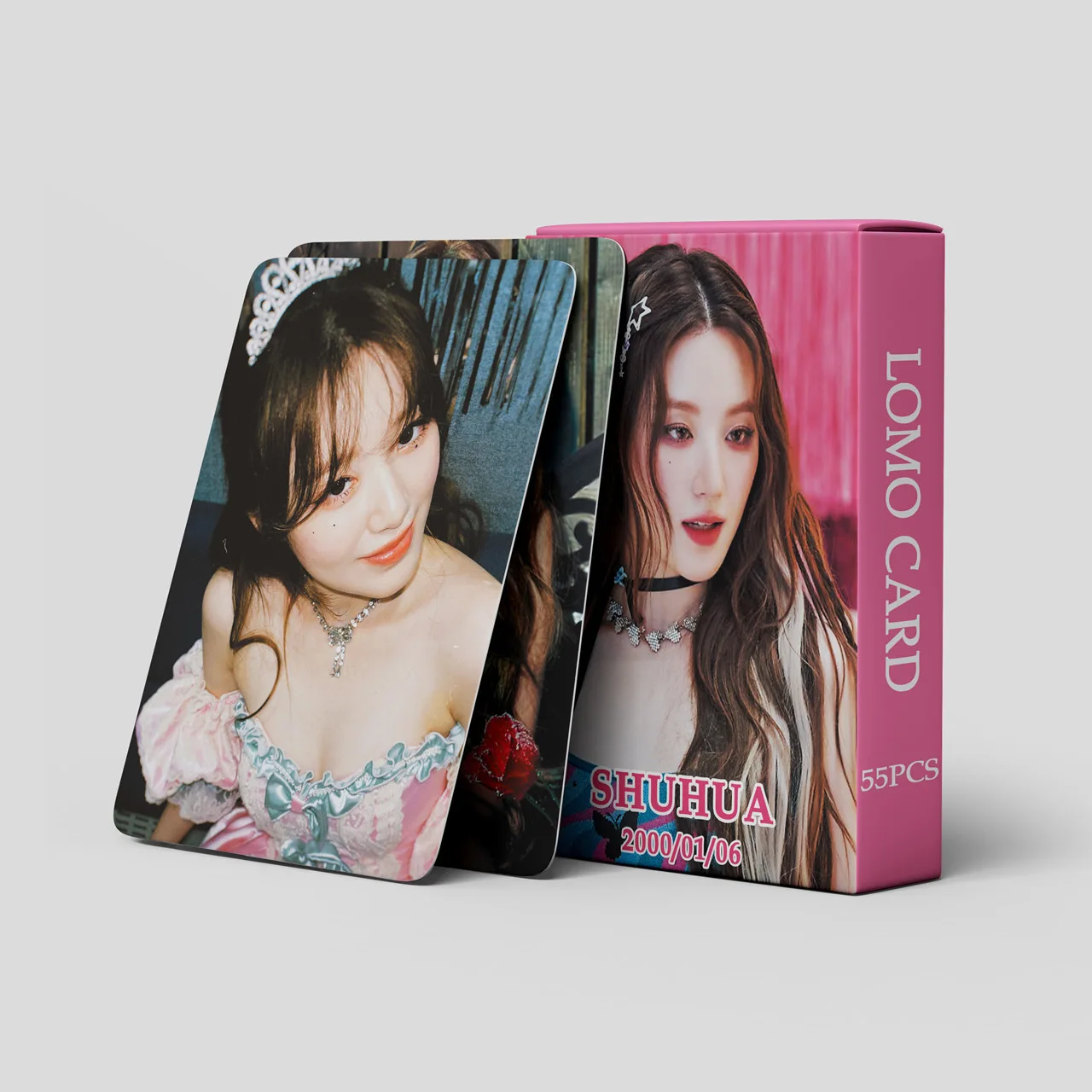 

55 Gidle Photo I Feel Postcard Cards, Ye Shuhua Peripheral LOMO Cards