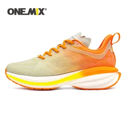 ONEMIX Chinese style Running Shoes for Men Breathable Fashion Character Vamp Air Cushion Sport Shoes Outdoor Walking Sneakers