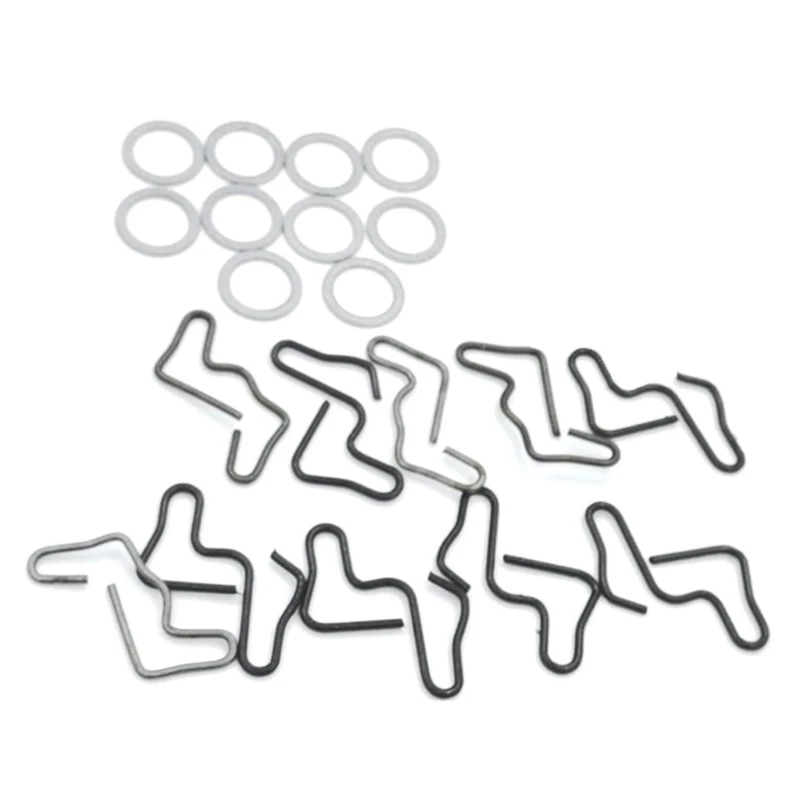 10 Pack Recoil Starter Pawl Dog Washer Spring Set เหมาะสำหรับ MS260 MS360 MS270 MS290 MS390 MS310 MS340 MS170 017 ทนทาน