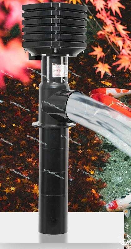 Fish Pond Circulation Pump Dry Impeller Axial Flow Pump Power Saving Large Flow Pond Pump