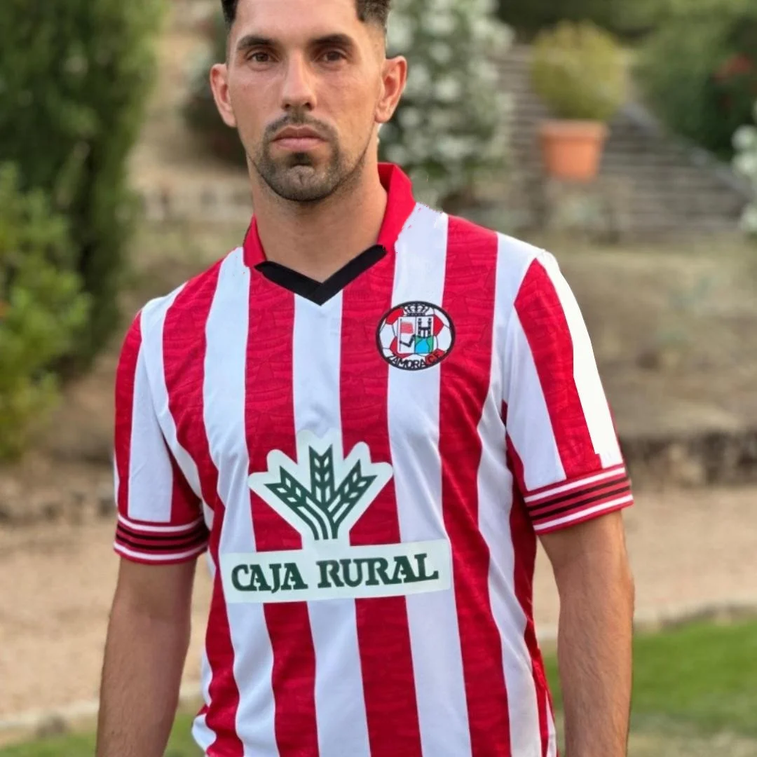 2026-27 New Zamora CF Men Football Jersey Y2K Oversized Family Casual T-shirt Suitable for Daily and Training Wear Quick-dry