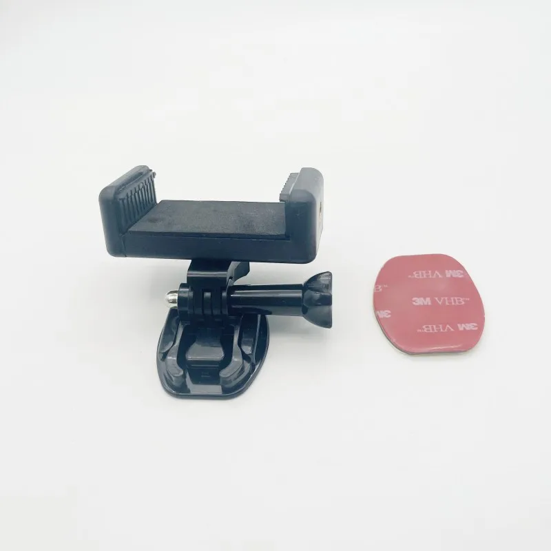 Helmet Motorcycle Riding Mobile Phone Shooting Stand Clip Universal Moblie Phone Bracket Screw Tripod Monopod Stand SLR Camera