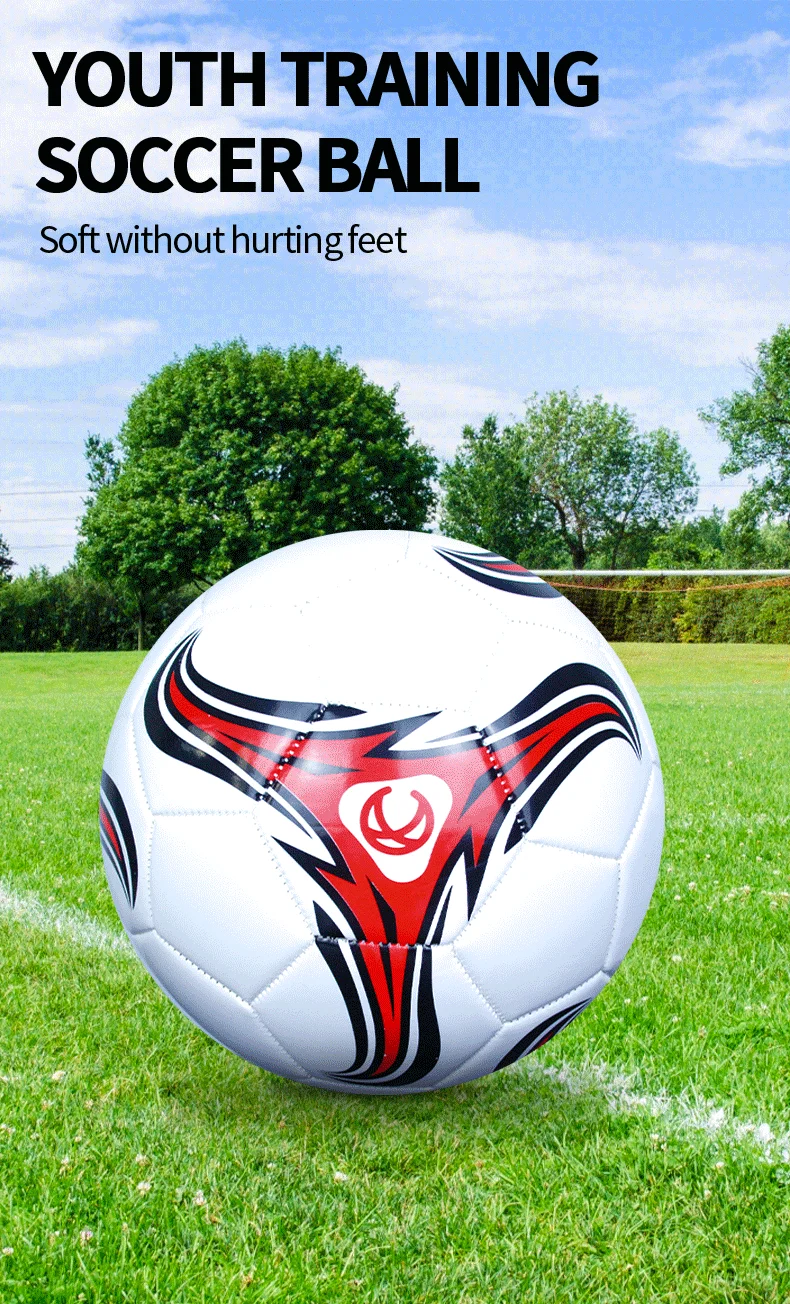 1 Stück Fußball, verschleißfester weicher Fußball für Erwachsene, Trainingswettbewerb, Größe 4,5 – Detail 1